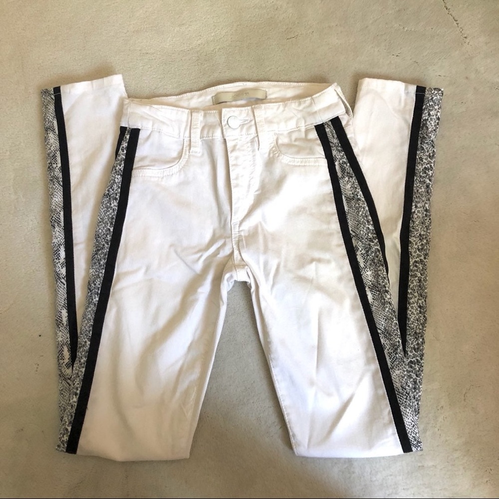 Joe’s jeans tux snakeskin skinny jeans